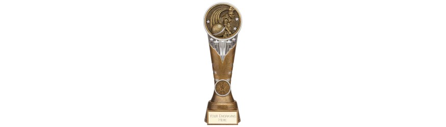 IKON BOWLER CRICKET AWARD - 4 SIZES - 150MM - 225MM IKON BOWLER CRICKET AWARD - 4 SIZES - 150MM - 225MM